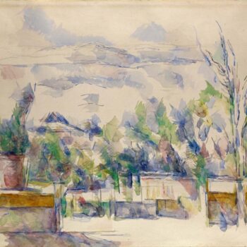 The Garden Terrace at Les Lauves, 1902-06