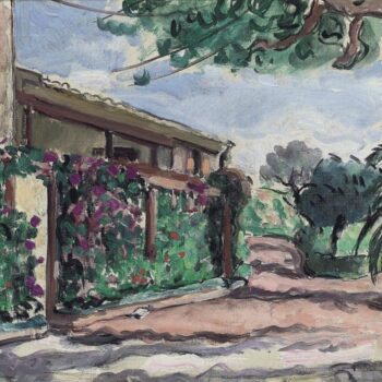 The Garden at Cannet, 1920