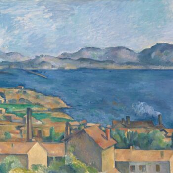 The Gulf of Marseille Seen from L'Estaque, 1886