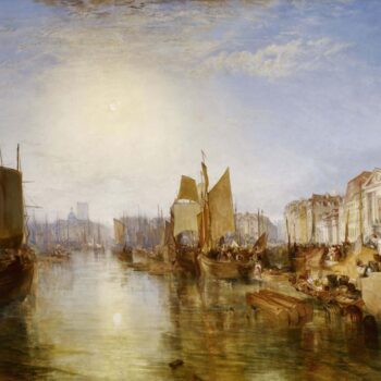 The Harbor of Dieppe, 1826
