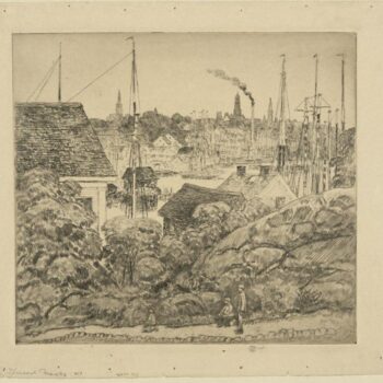 The Harbor of a Thousand Masts, 1922