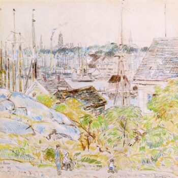 The Harbor of a Thousand Masts, Gloucester, 1919
