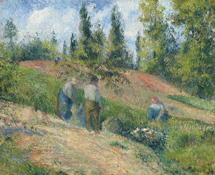 The Harvest, Pontoise, 1880