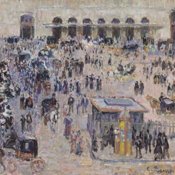 The Havre Square and Saint-Lazare Station
