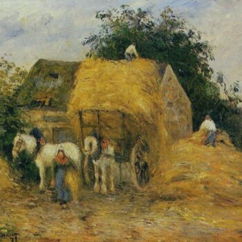 The Hay Wagon, Montfoucault, 1879