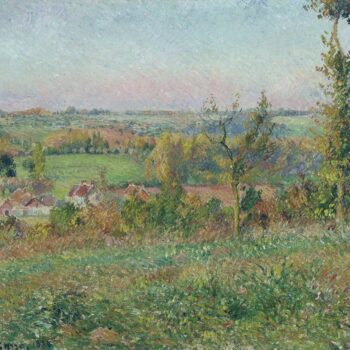 The Hills of Thierceville, Outskirts Eragny, 1884