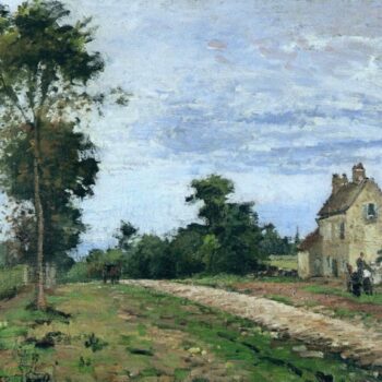 The House of Monsieur Musy, Louveciennes, 1870