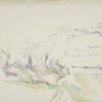 The House on the Hill, Near Aix (study), 1895-1900