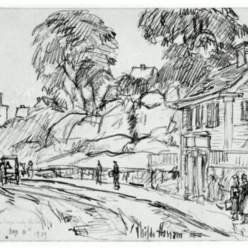 The House under the Hill at Gloucester, 1919