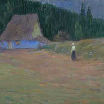 The Hut on the Forest Edge, Etaples, 1893