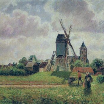 The Knocke Windmill, Belgium, 1894-1902