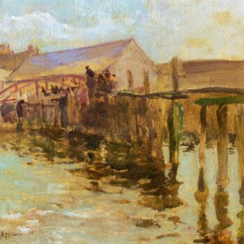 The Landing, Newport, 1889