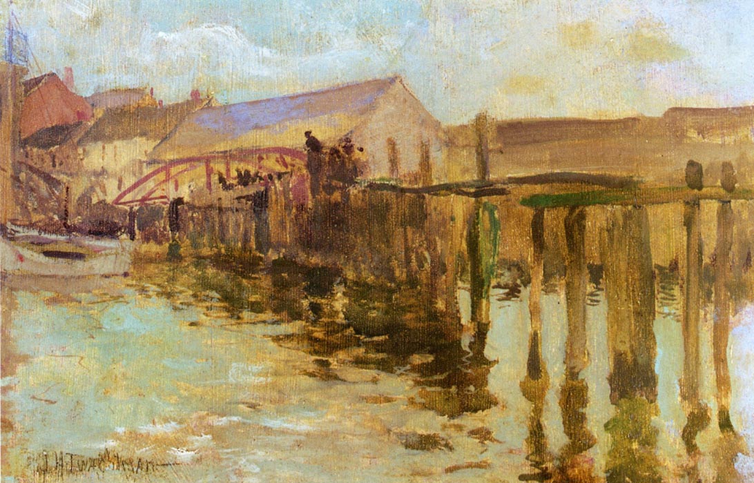 The Landing, Newport, 1889