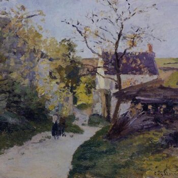 The Large Walnut Tree at the Hermitage, 1875