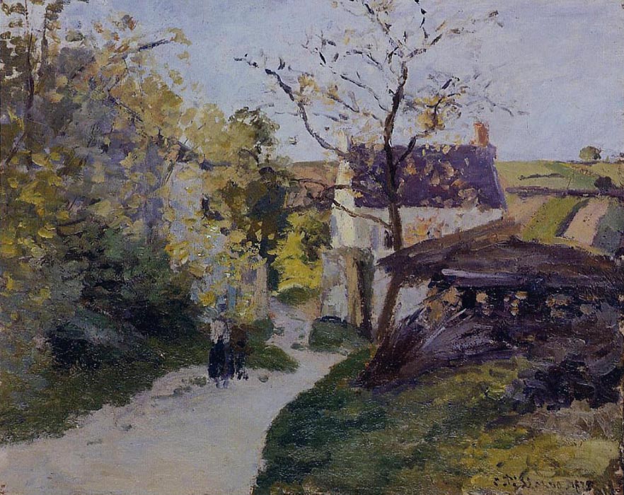 The Large Walnut Tree at the Hermitage, 1875