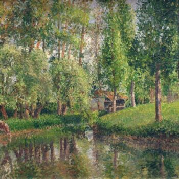 The Laundering Place at Bazincourt, 1900