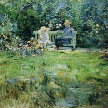 The Lesson in the Garden - 1886