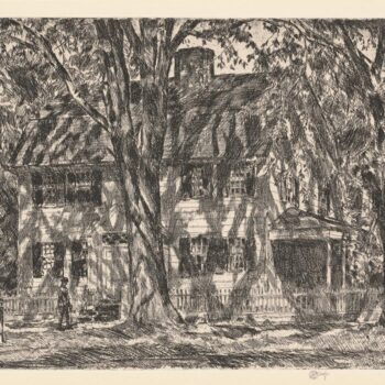 The Lion Gardiner House, Easthampton, 1920