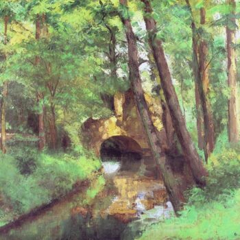 The Little Bridge, Pontoise, 1875