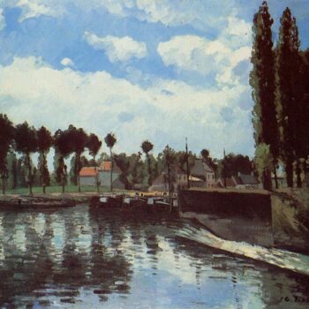 The Lock at Pontoise, 1869
