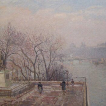 The Louvre, Morning, Mist, 1901