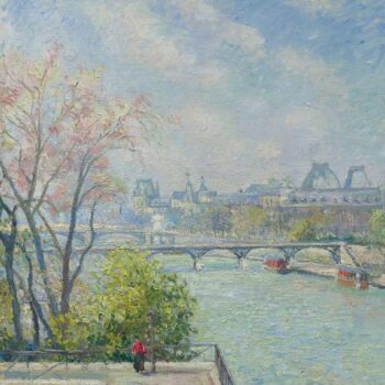 The Louvre, Morning, Spring, 1902