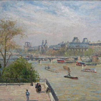 The Louvre, Spring, 1901