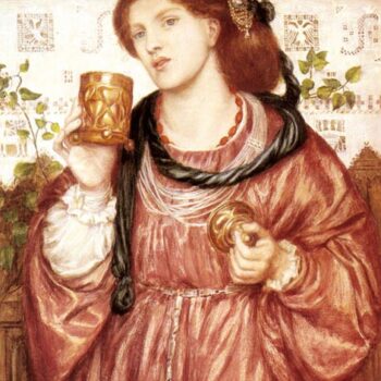 The Lovin Cup (Watercolour and bodycolour), 1867