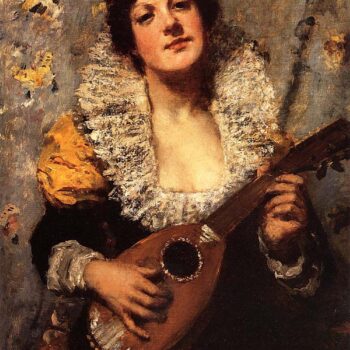 The Mandolin Player, 1878-79