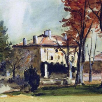 The Manor House at Jas de Bouffan, 1870