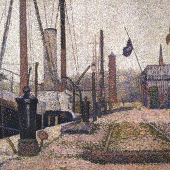 The Marina at Honfleur 1886