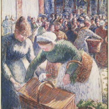 The Market at Gisors, 1887