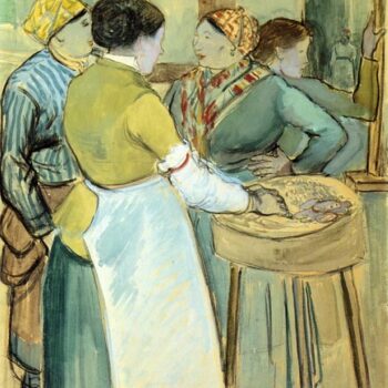 The Market at Pontoise, 1880-82
