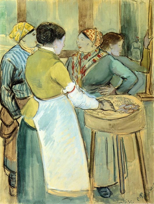 The Market at Pontoise, 1880-82