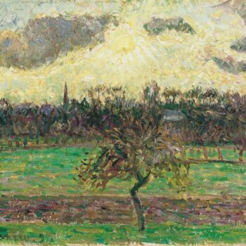 The Meadows at Eragny, Apple Tree, 1894
