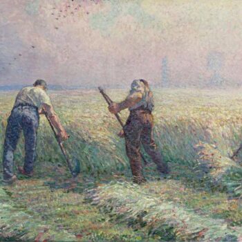The Mowers in the Outskirts of Lagny, 1899-1900
