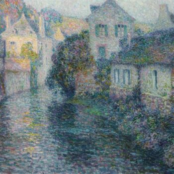 The Old Houses, Quimperle, 1919