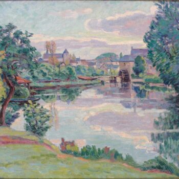 The Outskirts of Poitiers, the Evening, 1910