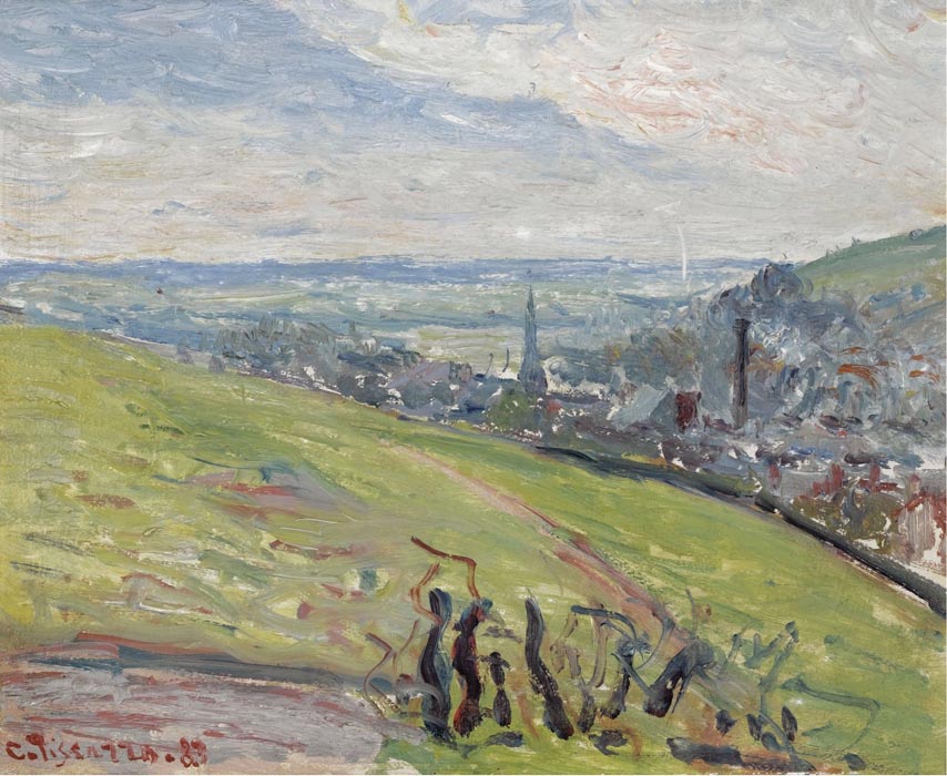 The Outskirts of Rouen, 1883