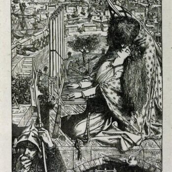 The Palace of Art, engraved by the Dalziel Brothers, published 1857