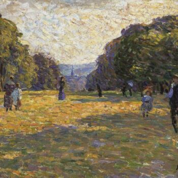 The Park of Monceau, 1900