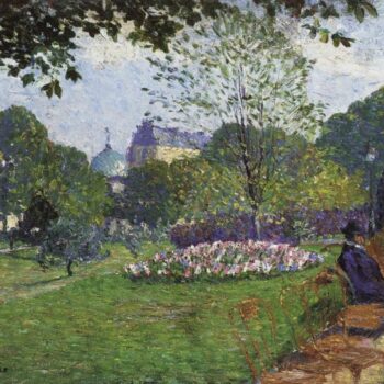 The Park of Saint-Cloud, 1900