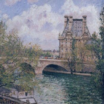 The Pavillion de Flore and the Pont Royal, 1902