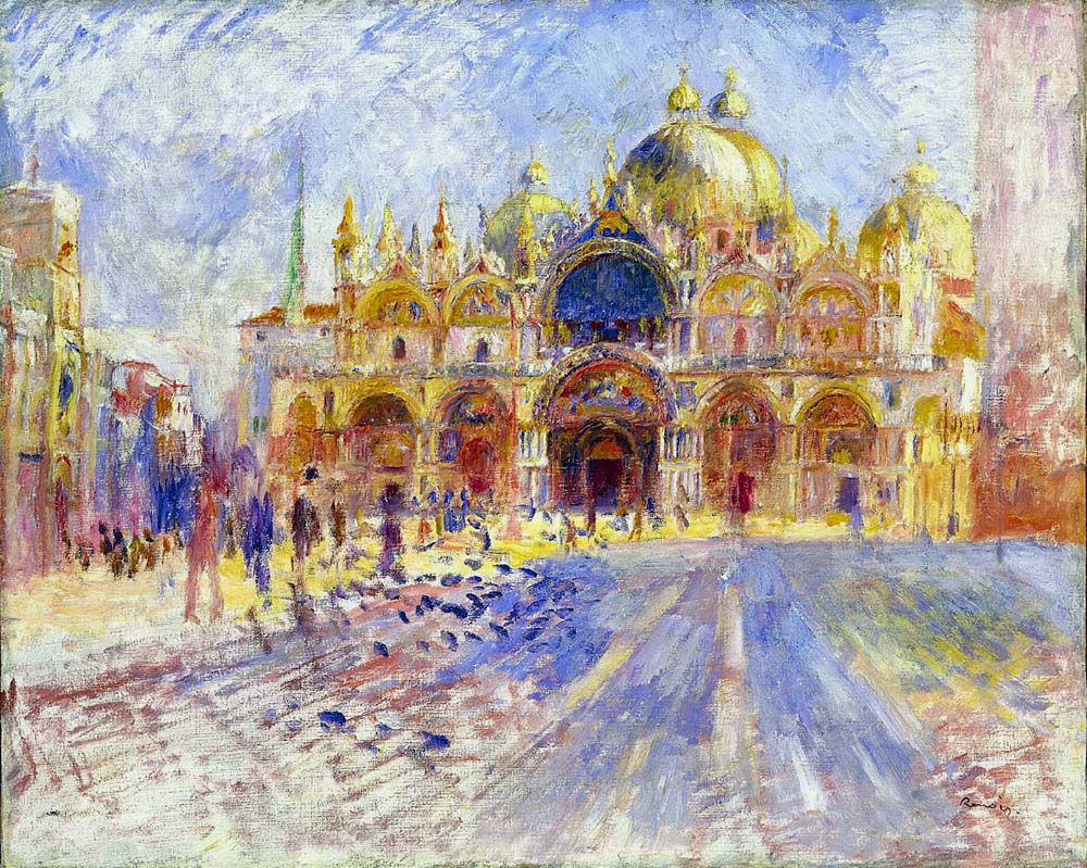 The Piazza San Marco, Venice, 1881