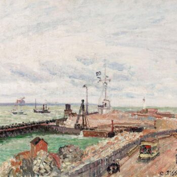 The Pier and the Semaphore of Havre, 1903