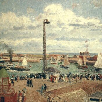 The Pilot's Jetty, Le Havre - High Tide, Afternoon Sun, 1903