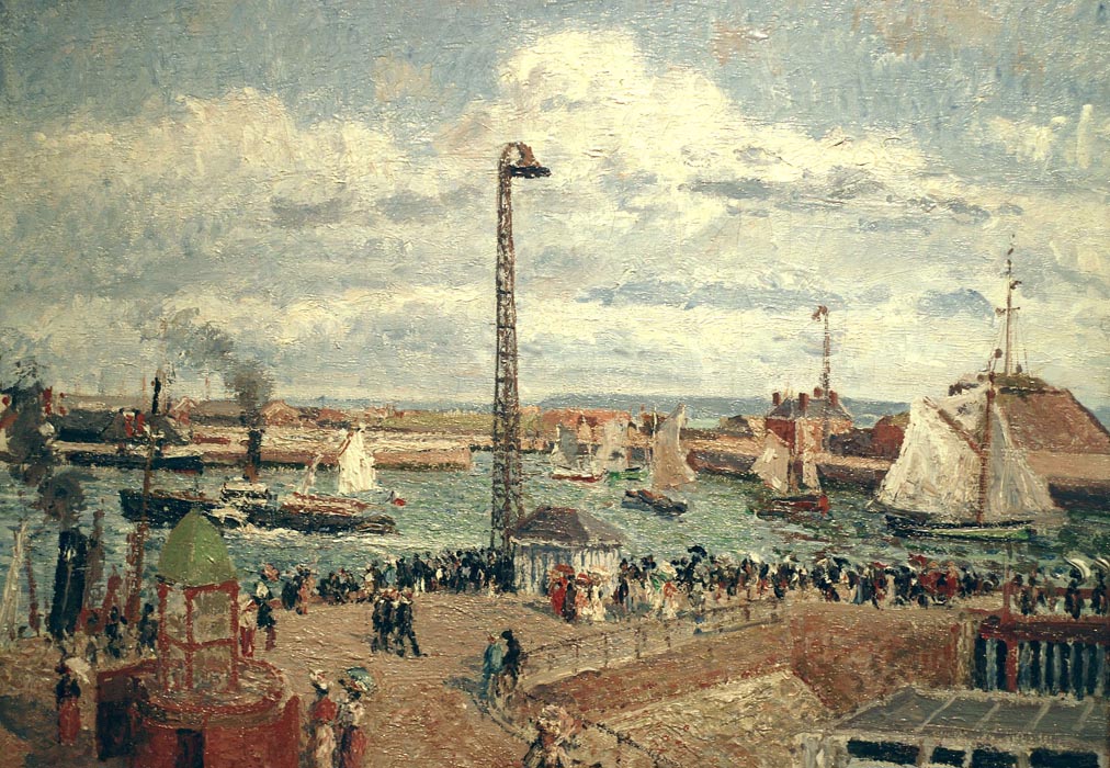 The Pilot's Jetty, Le Havre - High Tide, Afternoon Sun, 1903
