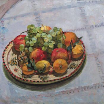 The Plate with Apples and Grapes, 1925
