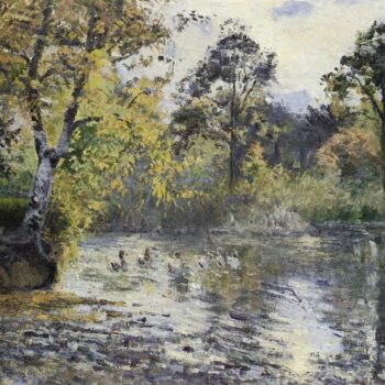 The Pond at Montfoucault, 1874