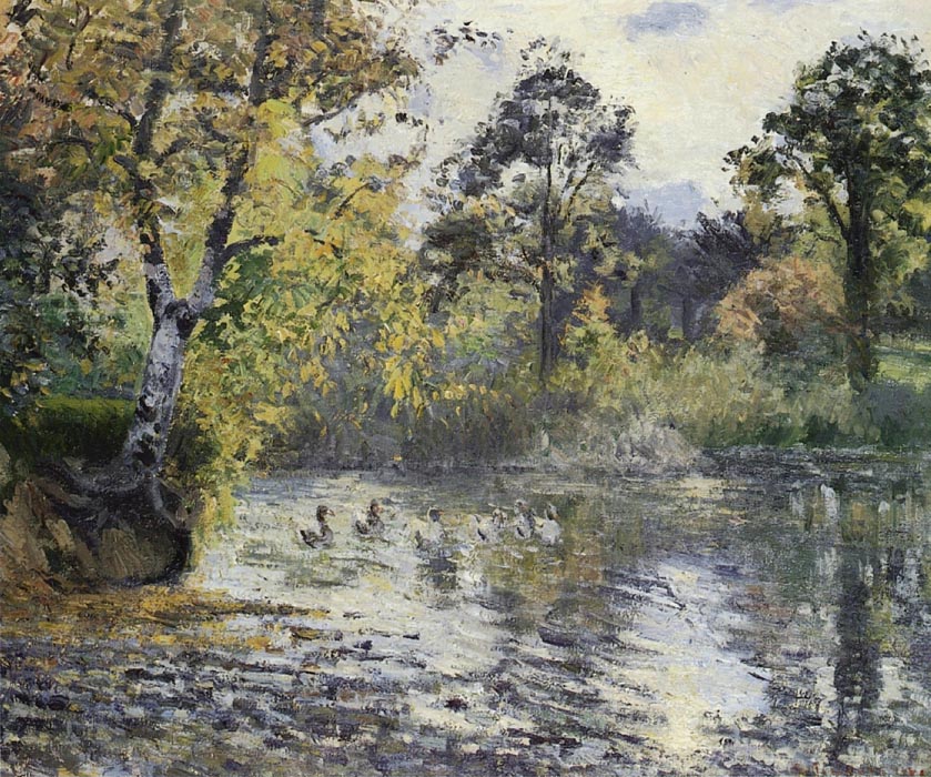 The Pond at Montfoucault, 1874